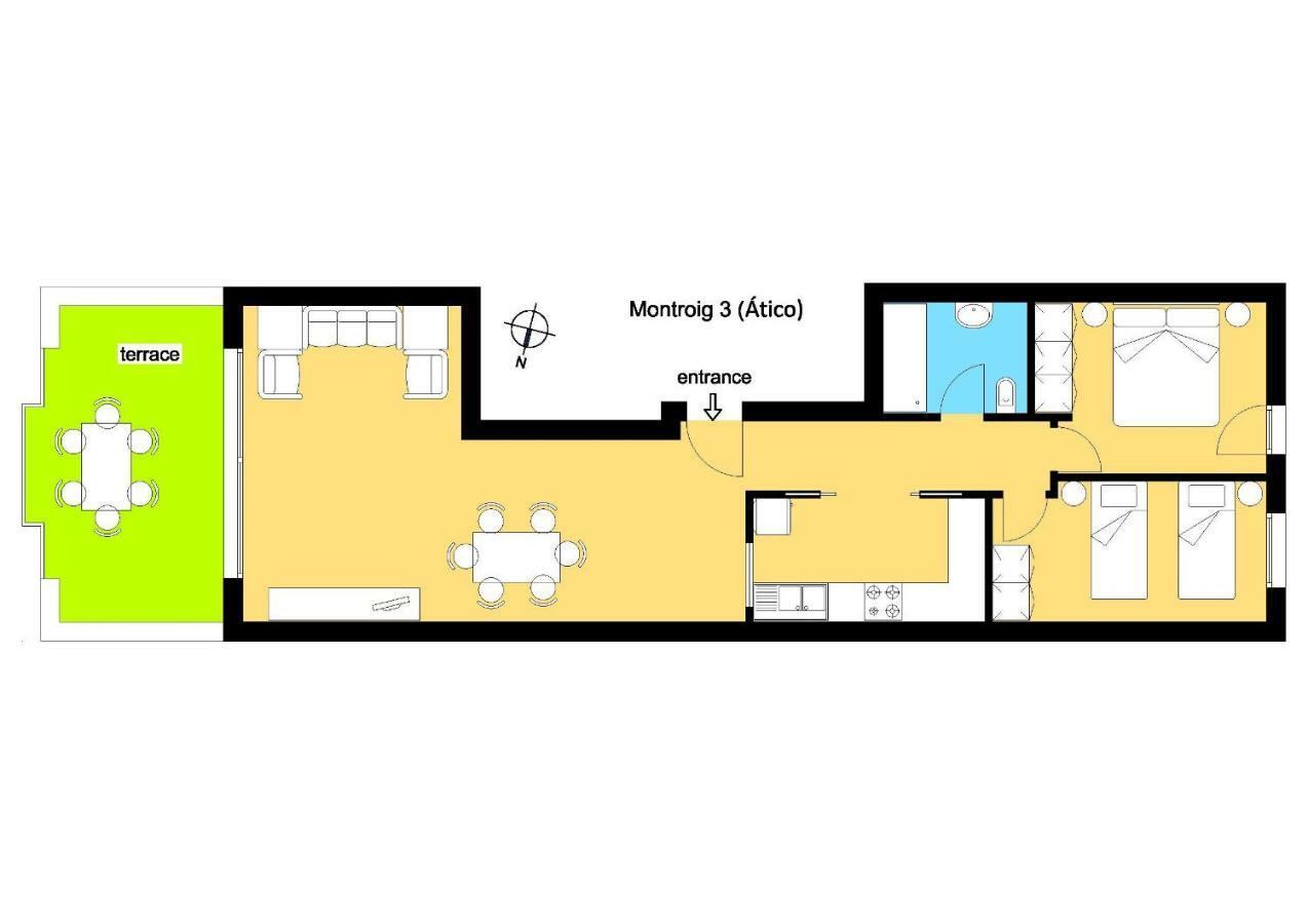 Apartamento Montroig 3 Atico 시체스 외부 사진